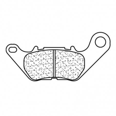 pastilhas de freio sinterizadas para motocicletas (1241c60)