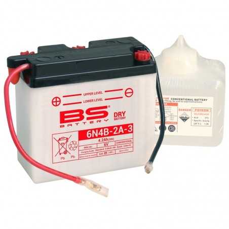 konventionelt batteri + syrepakke 6n4b 2a 3