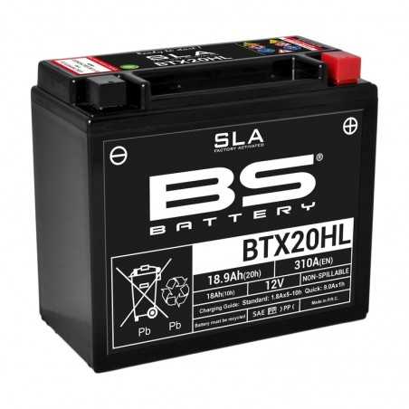 vedligeholdelsesfrit batteri + syrepakke btx20hl