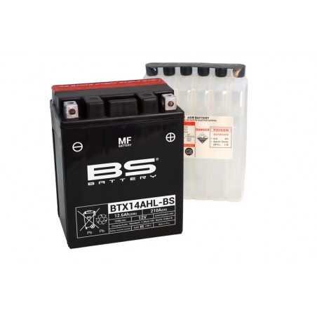 vedligeholdelsesfrit batteri + syrepakke btx14ahl