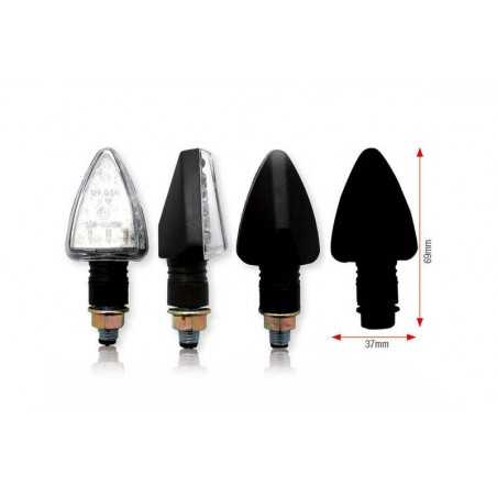 approved universal indicators tri led 37x69 mm