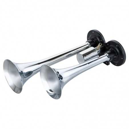 set clacson pneumatico per camion lampa 125 db con supporto sottocofano