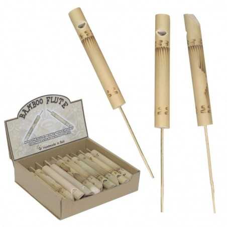 μικρή σφυρίχτρα (διάφορα μοντέλα) bamboo 16 cm