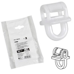 LAMPA Bolsa de 25 ganchos cortina para camion G2 - Marca LAM98553