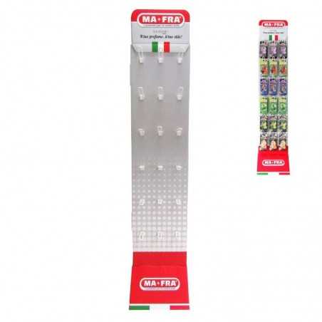 display med 18 kroge til bildufte lucky star 18 170x34x5 cm