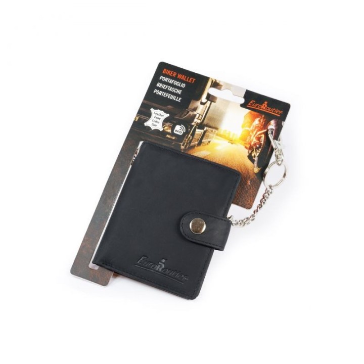 EUROROUTIER Short wallet with chain 07063VAR