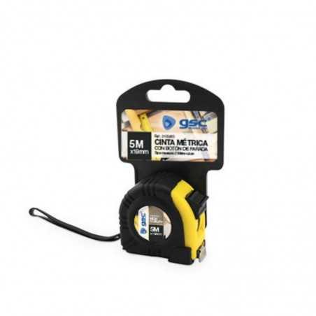 rubberized tape measure  19 mm 5 m