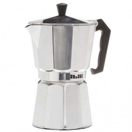 aluminum coffee maker 6 cups lighter charge  express ibili 600 ml