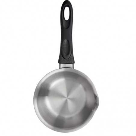 panela inox com bico  ibili 12cm
