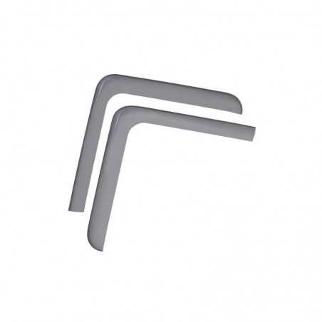 lkw-abweiser-set aus polycarbonat lampa
