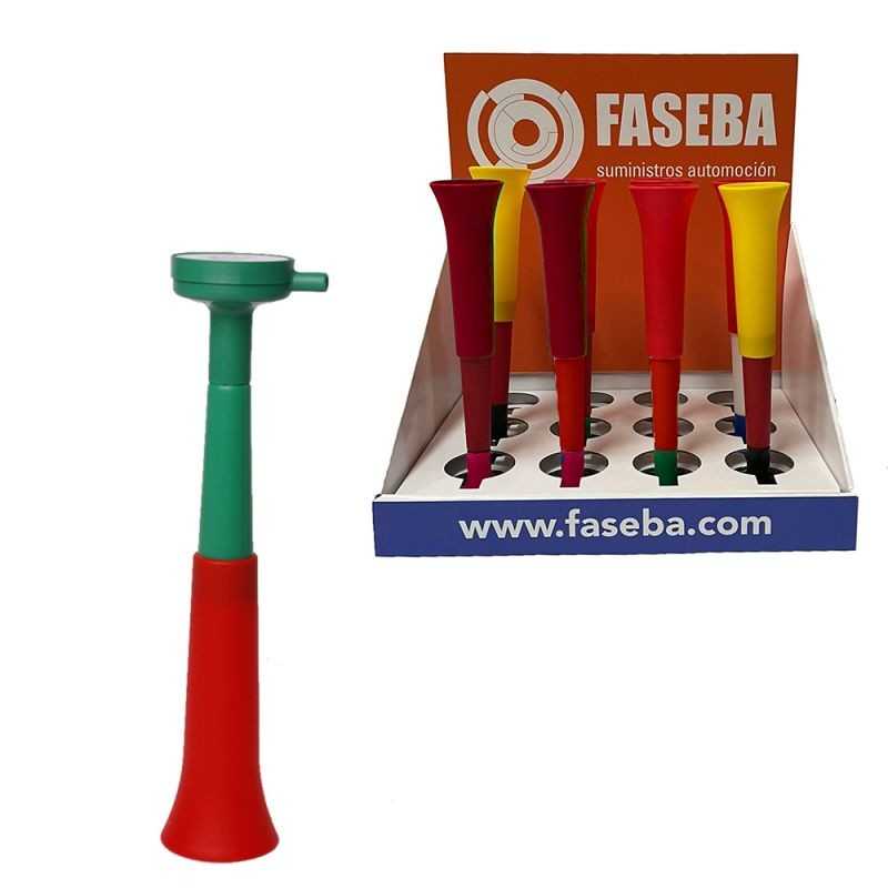 FASEBA Vuvuzela corneta regulable bandera de Portugal (12U) (12UD) 07212