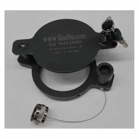 antistöldslock för dieseltank 105 mm
