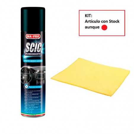 netejador de salpicaders renovador amb baieta scic oceano 200 ml