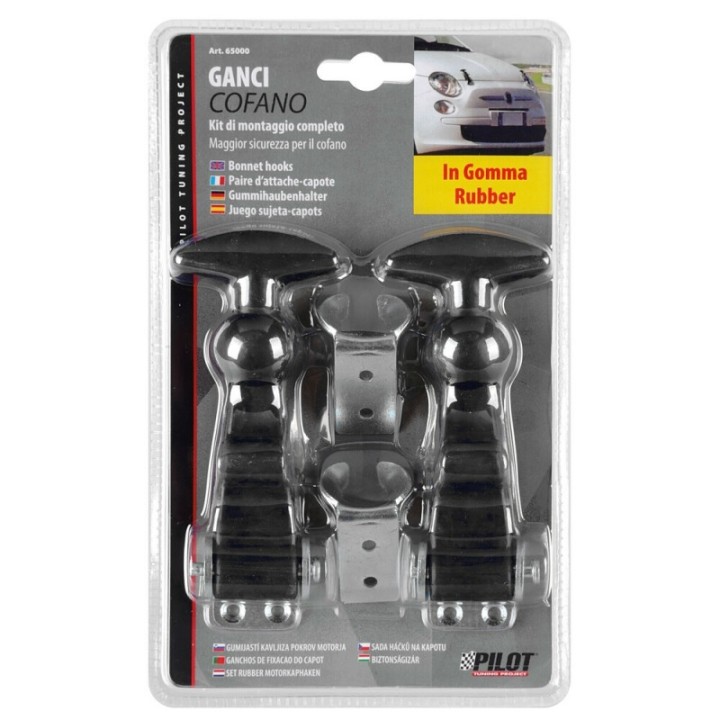 LAMPA Ganchos de goma para capot 120 MM LAM65000