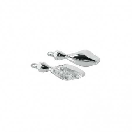 set intermittente per moto omologato led storm 12v e