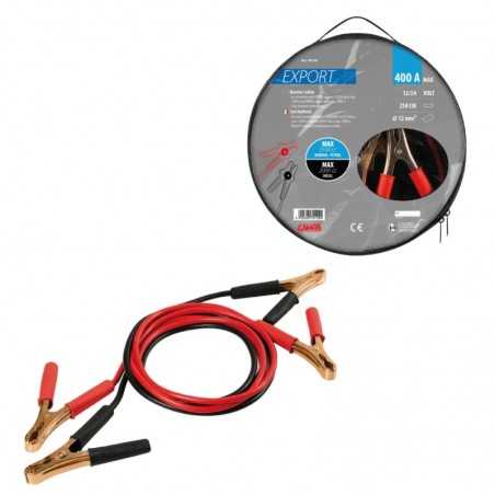 startkabel 12/24v 400a 250cm 12mm2 - lampa