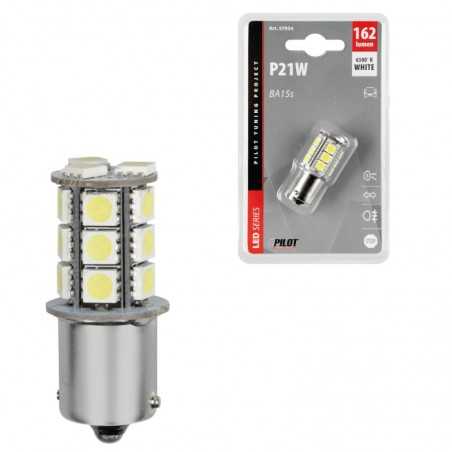 lamppu polttimo 3 chips p21w 12v 18smd x ba15s lampa