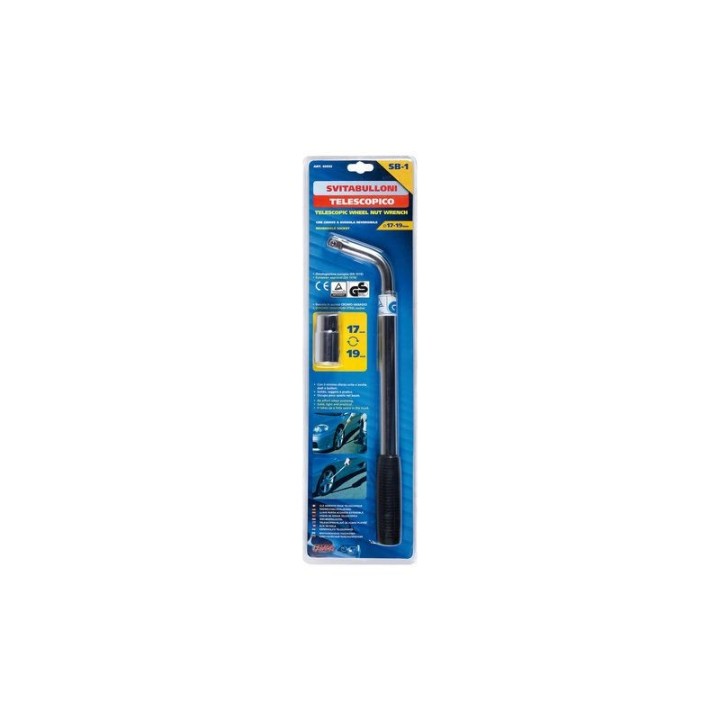 LAMPA Llave rueda acodada y extensible (TUV) LAM65923