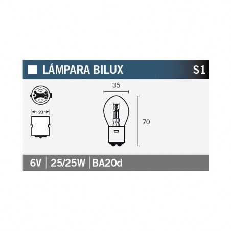 6v25/25w motorcycle bulb lamp
