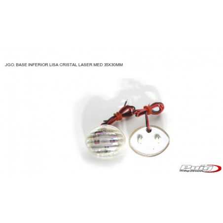 intermitentes universales moto ovalado cristal color laser