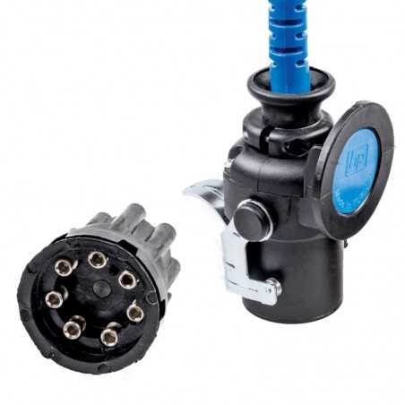 adapter til 7-polet trailerstik  ebs/abs 24v