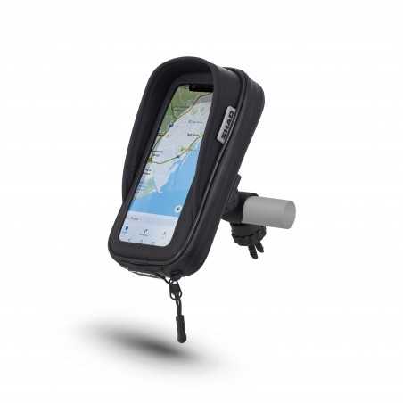 motorcycle handlebar mobile phone holder sg62, 160 x 80 mm