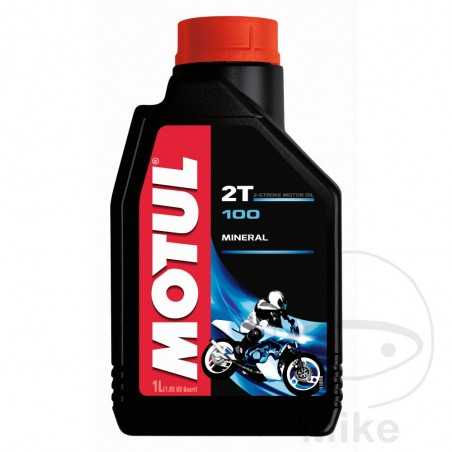 oli de motor mineral per a moto 2t 1l    100
