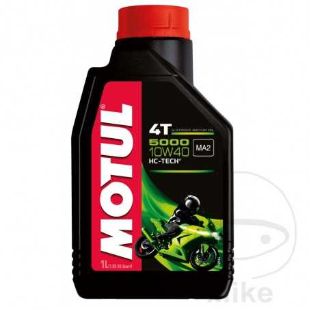semisyntetisk motorolie til motorcykel. 10w40 4t 1l    5000