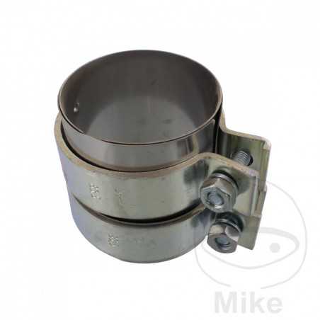 conector țeavă eșapament cu clemă dublă 80/90 mm