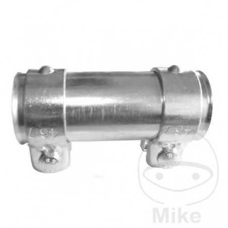 conector țeavă eșapament cu clemă dublă 38/95 mm