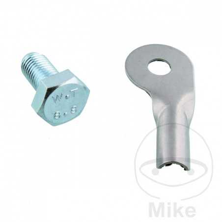 end nozzle adapter for automatic chain lubricator