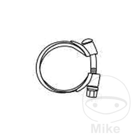 ljuddämparklämma 66 mm