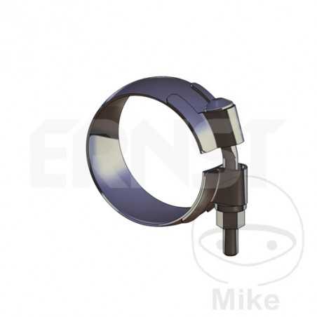 objemka dušilnika izpuha 66 mm