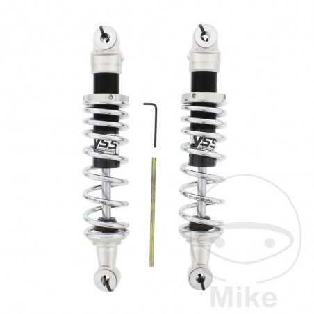 adjustable rear double suspension shock absorber