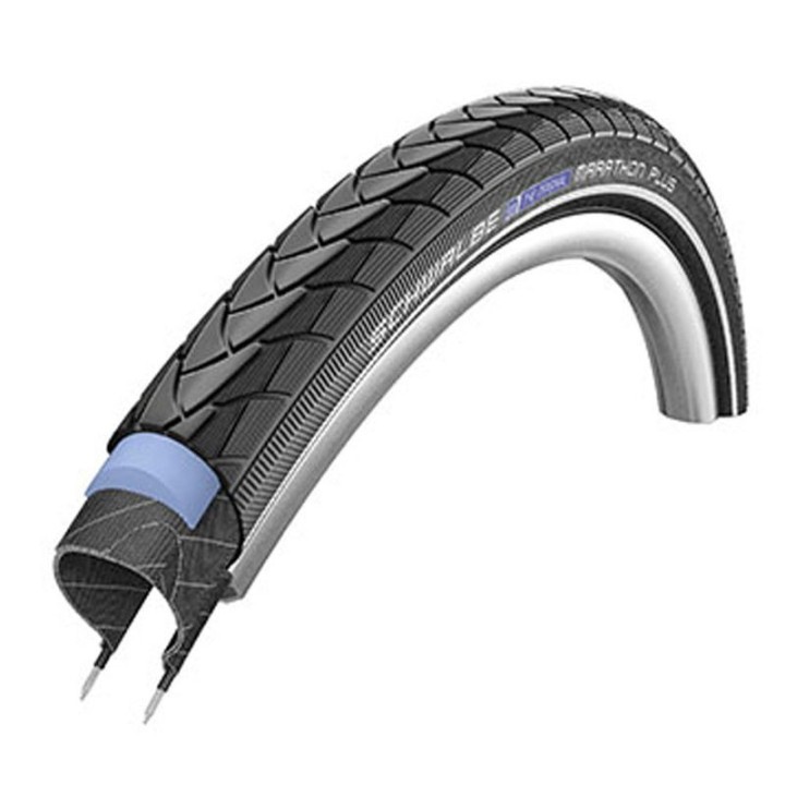 SCHWALBE Cubierta rigida negra MARATHON PLUS SMART GUARD 20x1.35 318040