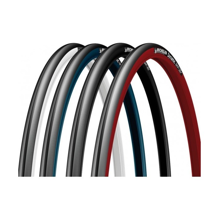 MICHELIN Cubierta neumático negra/azul Dynamic Sport 700x23 para carretera de la marca 31006