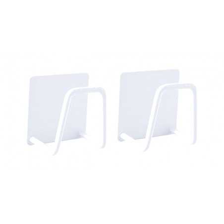 universal self-adhesive sponge holder stainless steel (2 units)