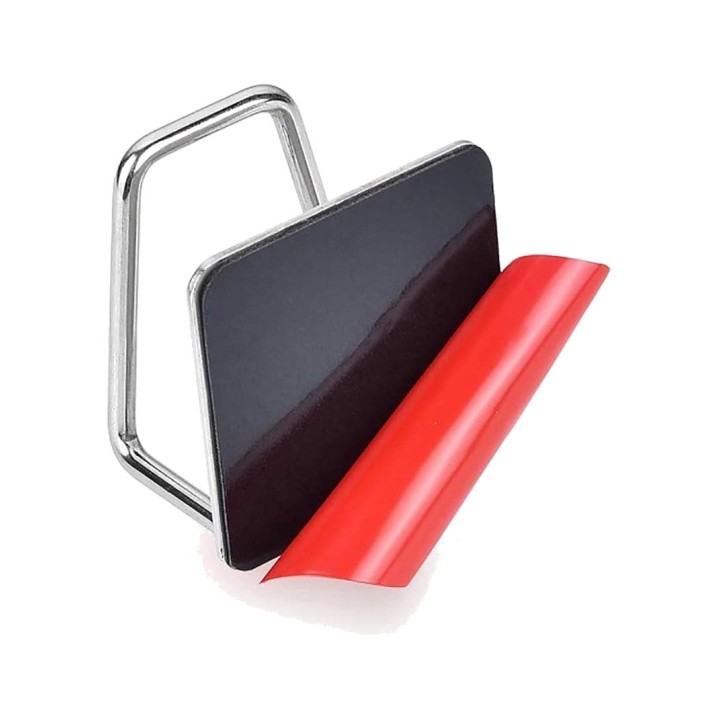 TUDETIC Universal self-adhesive sponge hanger bracket 2 units COLGBVAR