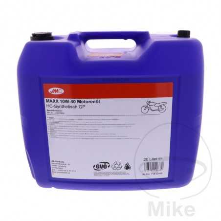 synthetisches motoröl für motorräder maxx 10w-40 gp 20l
