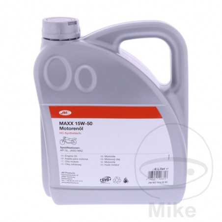 synthetisches motoröl für motorräder maxx 15w50 4t 4l