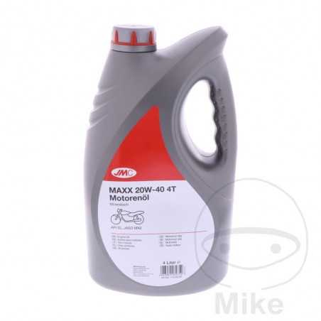 syntetisk motorolie til motorcykel maxx 20w40 4t 4l