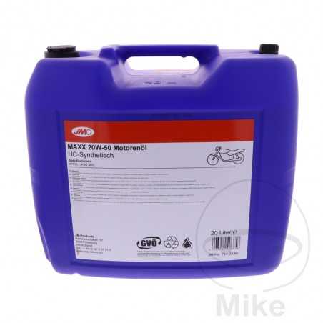 synthetisches motoröl für motorräder maxx 20w50 4t 20l