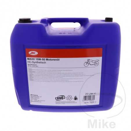 oli de motor sintètic per a moto maxx 15w50 4t 20l