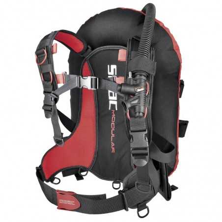 chaleco bcd con válvula modular