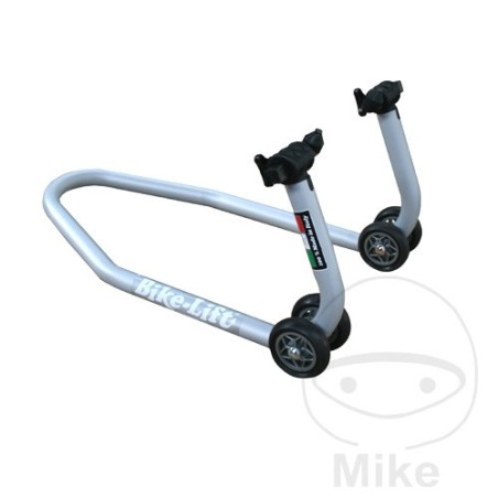 universal front wheel stand for motorcycle paddock ergal