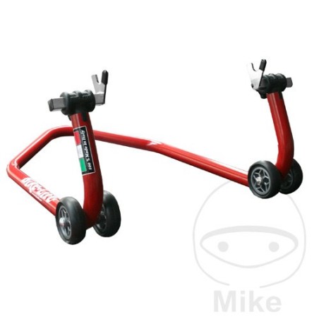 caballete trasero   extra bajo para moto paddock 27cm