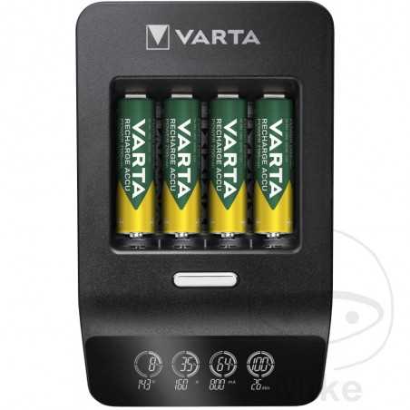 ladegerät mit 4 akkus lcd ultra fast  4 aa 2100 mah