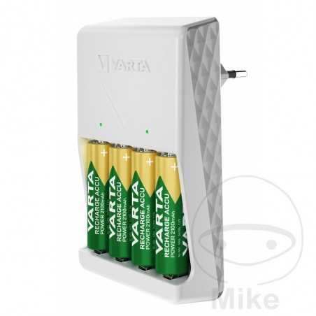 oplader til genopladelige batterier 4 aa 2100 mah