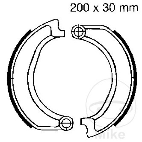 bromsbackar utan fjäder altn: 7860661
