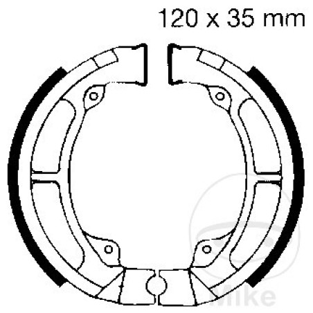 bromsbackar med fjäder altn: 7860505